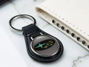 Subaru Cute Keychains Durable Acrylic Modern Feel